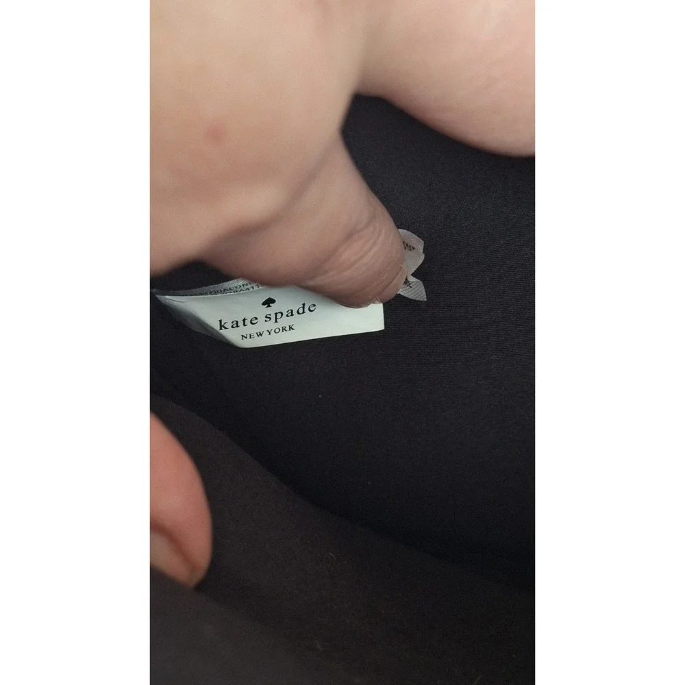 Kate Spade Black Floral Laptop Case‎ Zip Up